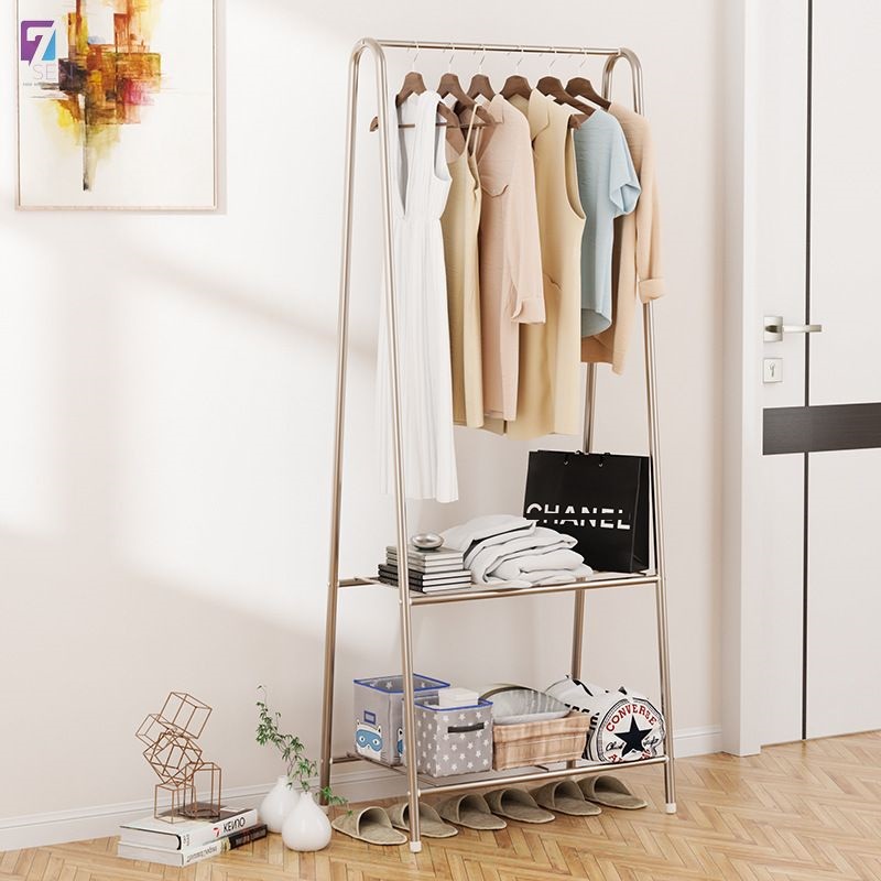 Kệ Treo Quần Áo Đa Năng, Giá Treo Quần Áo Hình Chữ A Loại Không Bánh Xe