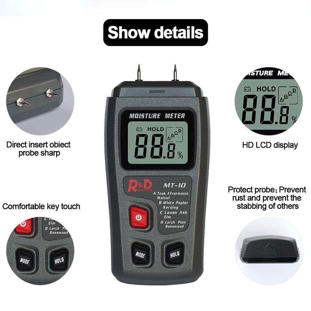Máy Đo Độ Ẩm Gỗ 0~99.9%