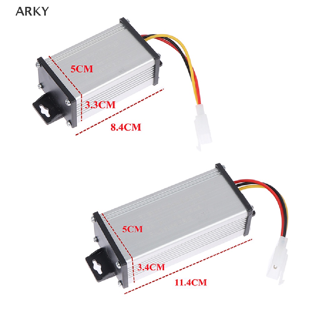 Máy Biến Áp DC 36V 48V 60V 72V 96V Sang 12V 10A 20A Chuyên Dụng Cho Xe Đạp Điện