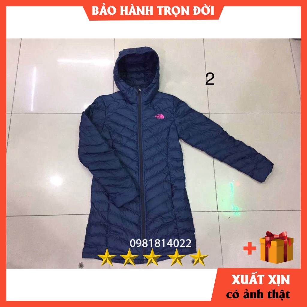 Áo khoac măng tô nữ N.F. lông vũ siêu nhẹ, siêu đẹp BẢO HÀNH TRỌN ĐỜI