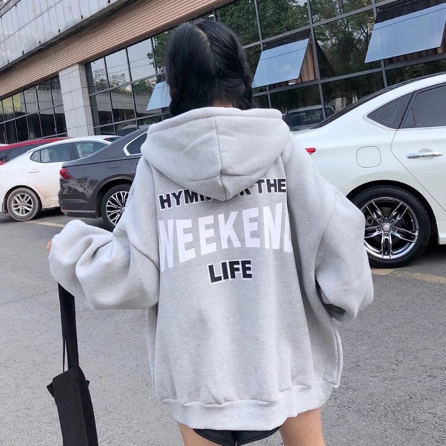 (ORDER) Áo hoodie nỉ tia kéo weekend | BigBuy360 - bigbuy360.vn