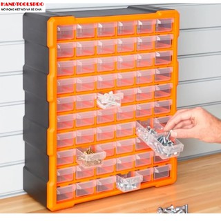 Tủ đựng linh kiện ốc vít 60 ngăn TACTIX A060 47.5 x 38.5 x 16.2 cm (320638)