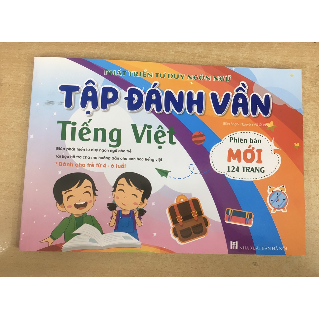 Combo  1 vở luyện nói tập đánh vần + thẻ  + 1q tư duy toán cho bé