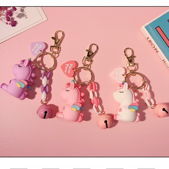 Móc khóa ngựa pony nhiều màu dễ thương cho bé MPN