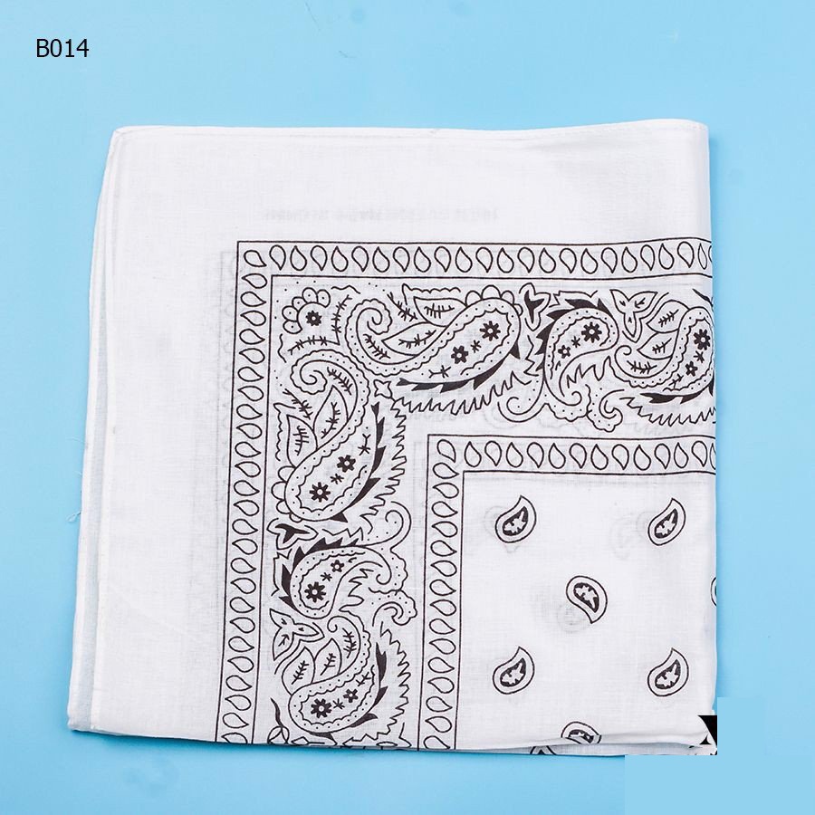 Khăn bandana hiphop turban nam nữ màu đen iLita