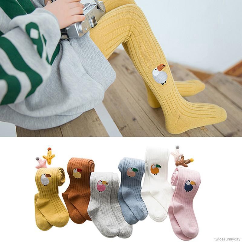 Quần bít tất len ấm áp dễ thương cho bé gái