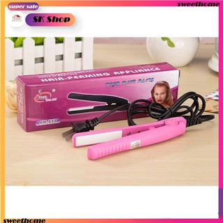 Ép tóc mini giá rẻ siêu xinh đủ màu, Máy duỗi tóc mini cầm tay tiện dụng