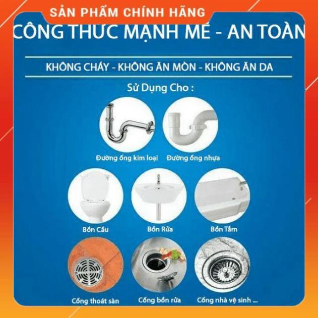 Hộp Bột Thông Cống Xoáy Cực Mạnh