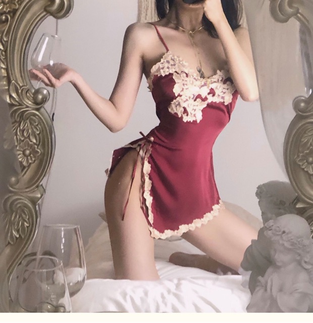 Sx 681 đồ ngủ sexy - áo ngủ cao cấp -KellyWang | BigBuy360 - bigbuy360.vn