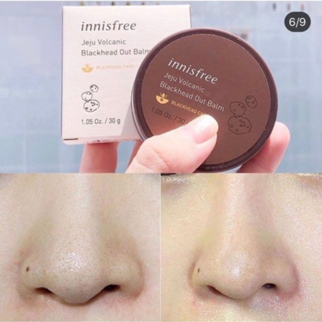 Sáp làm sạch mụn đầu đen INNISFREE JEJU VOLCANIC BLACK HEAD OUT BALM