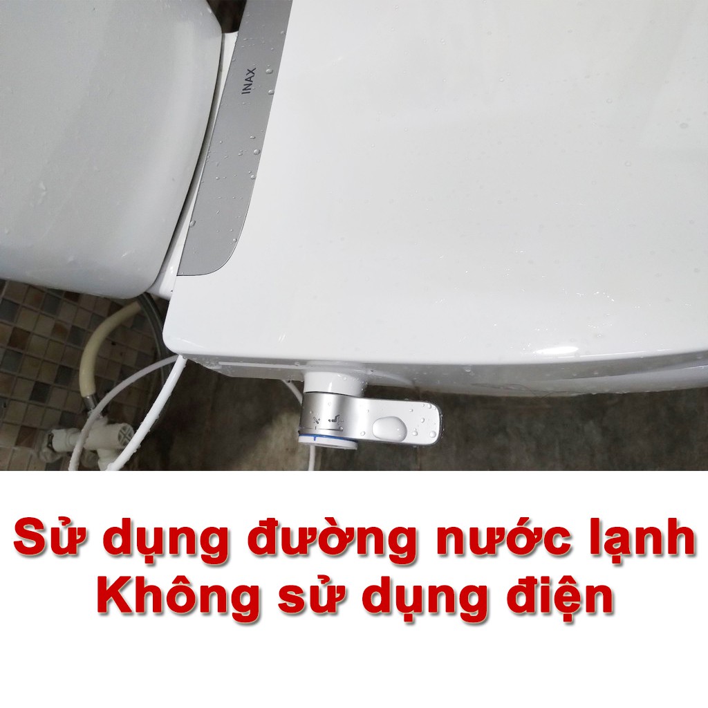 Nắp bồn cầu thông minh Inax S32, nắp bồn cầu rửa cơ không dùng điện