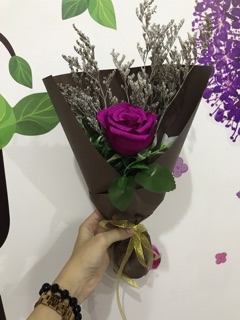 Hoa giấy nhún 1 bông