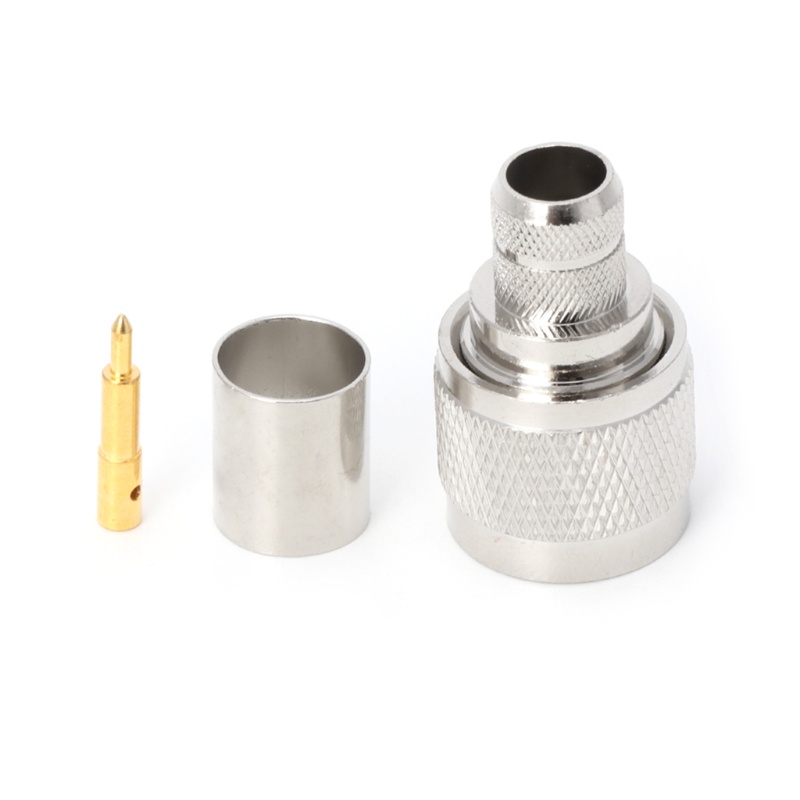 1 Bộ Đầu Nối RF Type N Cho Đồng Trục LMR400 RG8 Ca