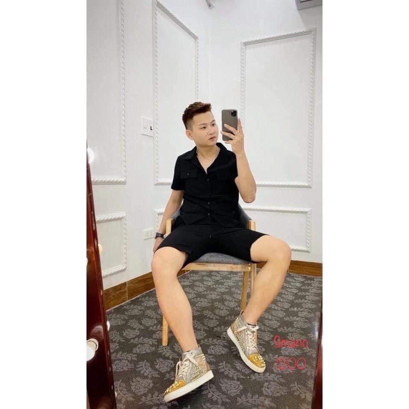 Bộ đũi cổ bẻ 2 túi ngực H1A876 | BigBuy360 - bigbuy360.vn