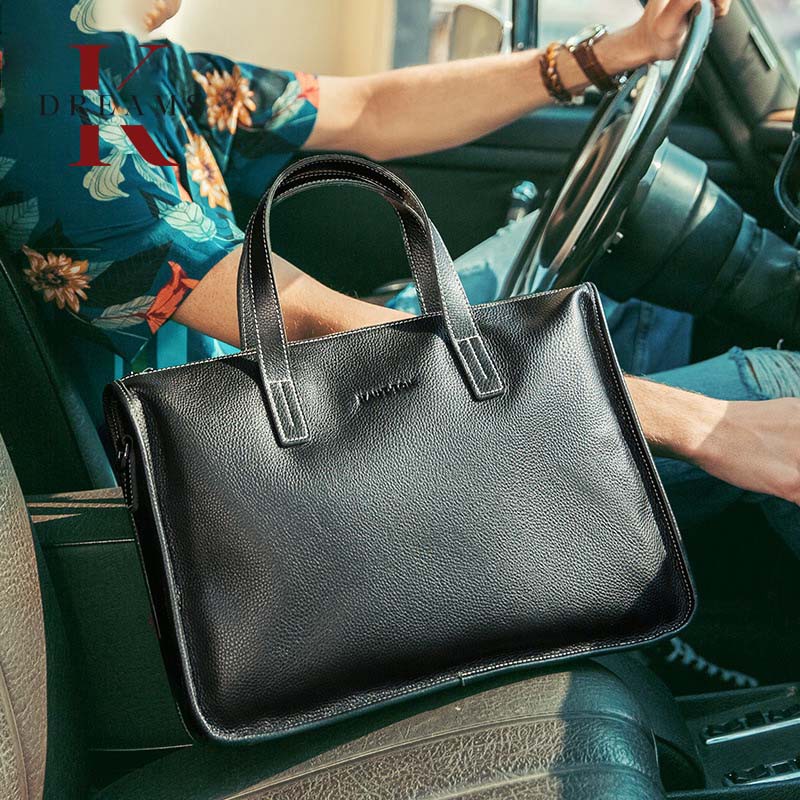 Cặp Công Sở Cao Cấp - Kèm Phiếu Bảo Hành - Túi da nam dáng Briefcase Bag K9109879 | BigBuy360 - bigbuy360.vn