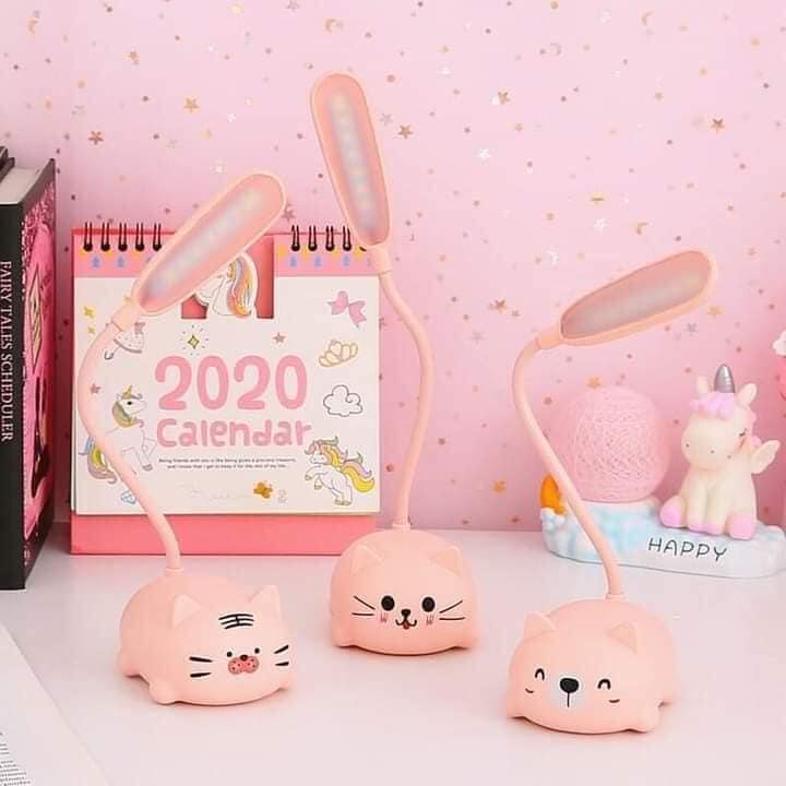 Đèn Led bàn học hình thú mini sạc pin, hình thú công suất 3W, đèn học để bàn, đọc sách