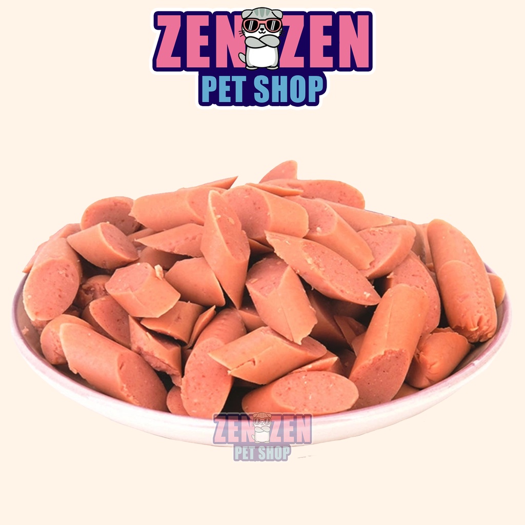 Xúc xích cho chó mèo - thanh 15g - 5 Vị Bò, Gà, Vịt, Hải Sản, Phô mai