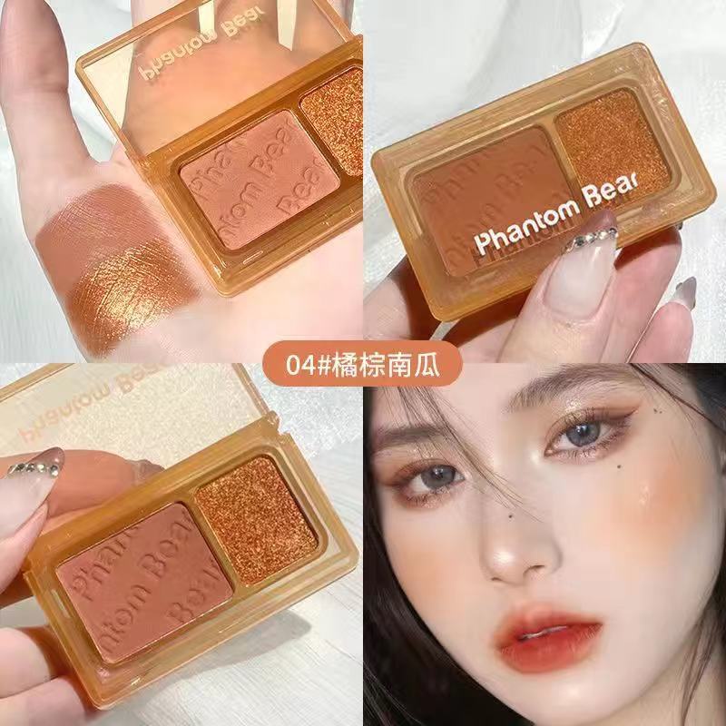 [Hàng mới về] Bảng phấn mắt lì hai màu hiệu ứng bền màu dành cho người mới bắt đầu | BigBuy360 - bigbuy360.vn