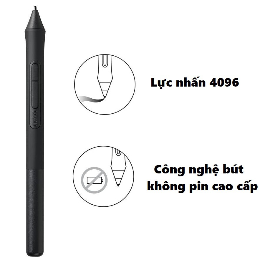 [Mã 33ELSALE hoàn 7% đơn 300K] Bảng vẽ cho máy tính Wacom CTL4100 - Bảng vẽ đồ họa Wacom CTL-4100