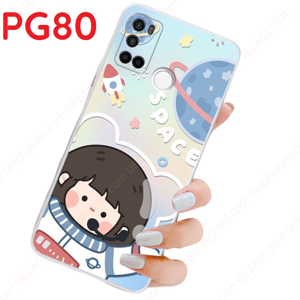 Ốp lưng Vsmart JOY 4  LIVE 4 STAR 5 in hình vũ trụ dễ thương