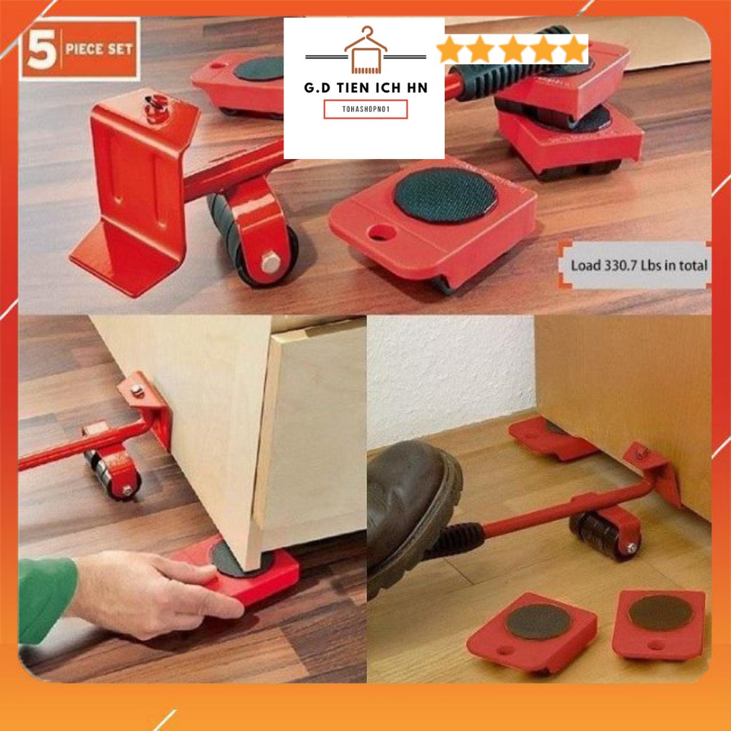 Dụng cụ nâng và di chuyển đồ đạc thông minh Dễ dàng di chuyển đồ vật cồng kềnh, nặng mà không khó khăn hay mất nhiều sức