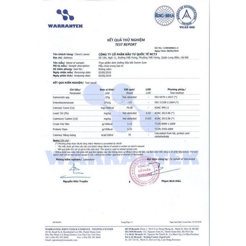 Sữa dành cho người ăn kiêng DUMIN SURE - Giúp kiểm soát đường huyết, tốt cho tim mạch