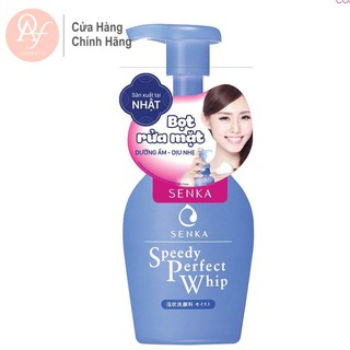 Sữa rửa mặt  Senka Speedy Perfect Whip 150ml - Tạo bọt dưỡng ẩm dịu nhẹ