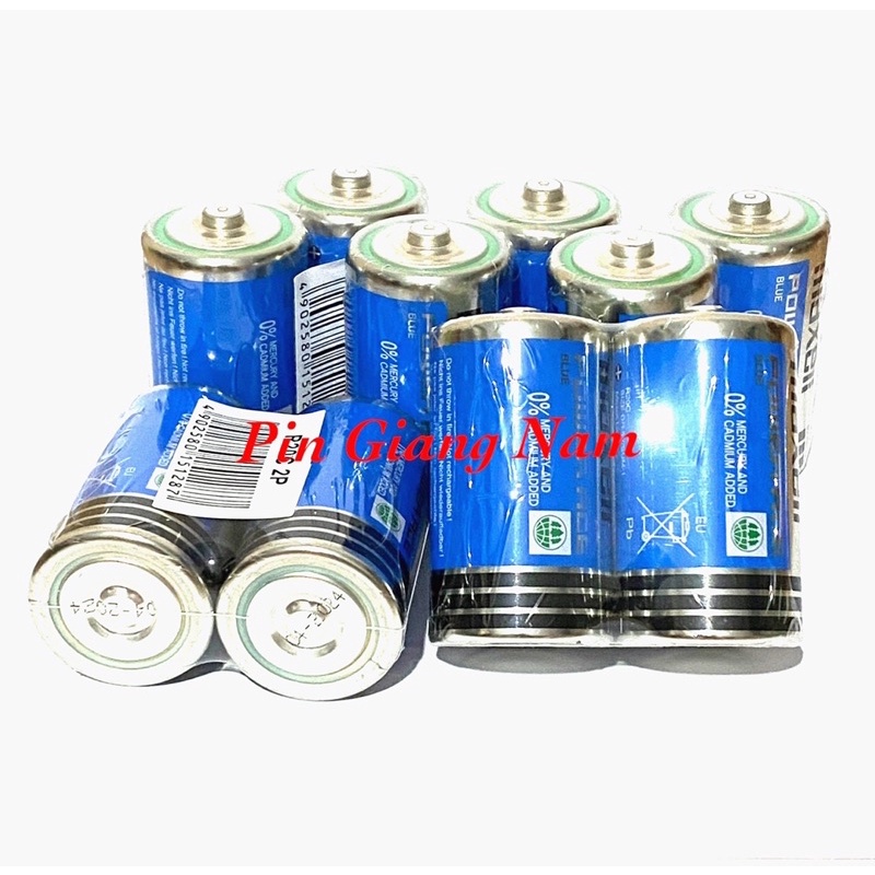 Pin D R20 Maxell Power ACE Blue Hàng Chính Hãng Xuất Xứ Indonesia Hộp 24 Viên