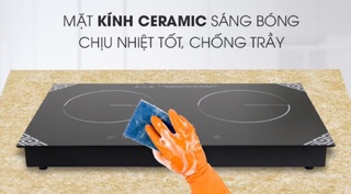 Bếp từ đôi Kangaroo KG498N new 100%