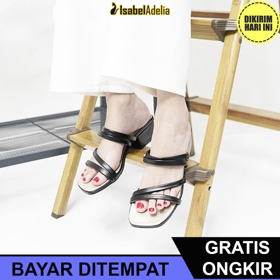 Giày Cao Gót Xd5030 Isabel Adelia Phối Dây Cột Thời Trang Cho Nữ