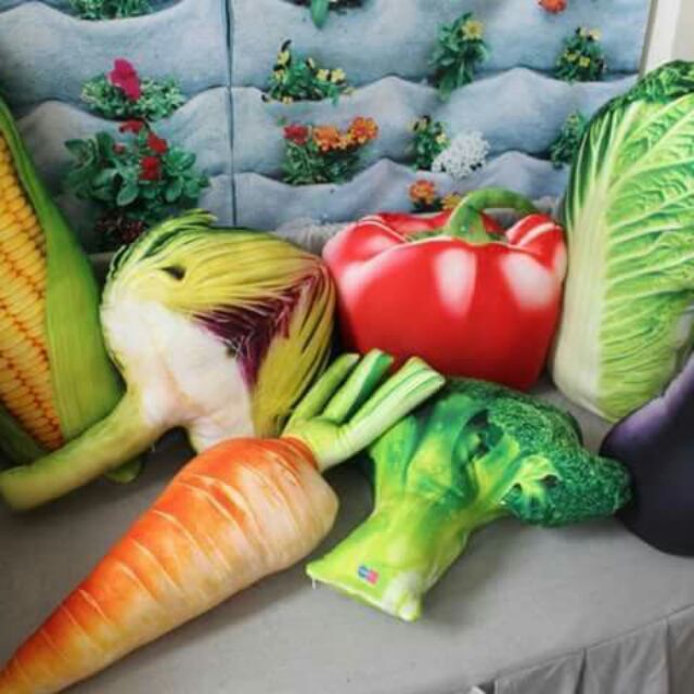 Gối ôm 3d rau củ quả