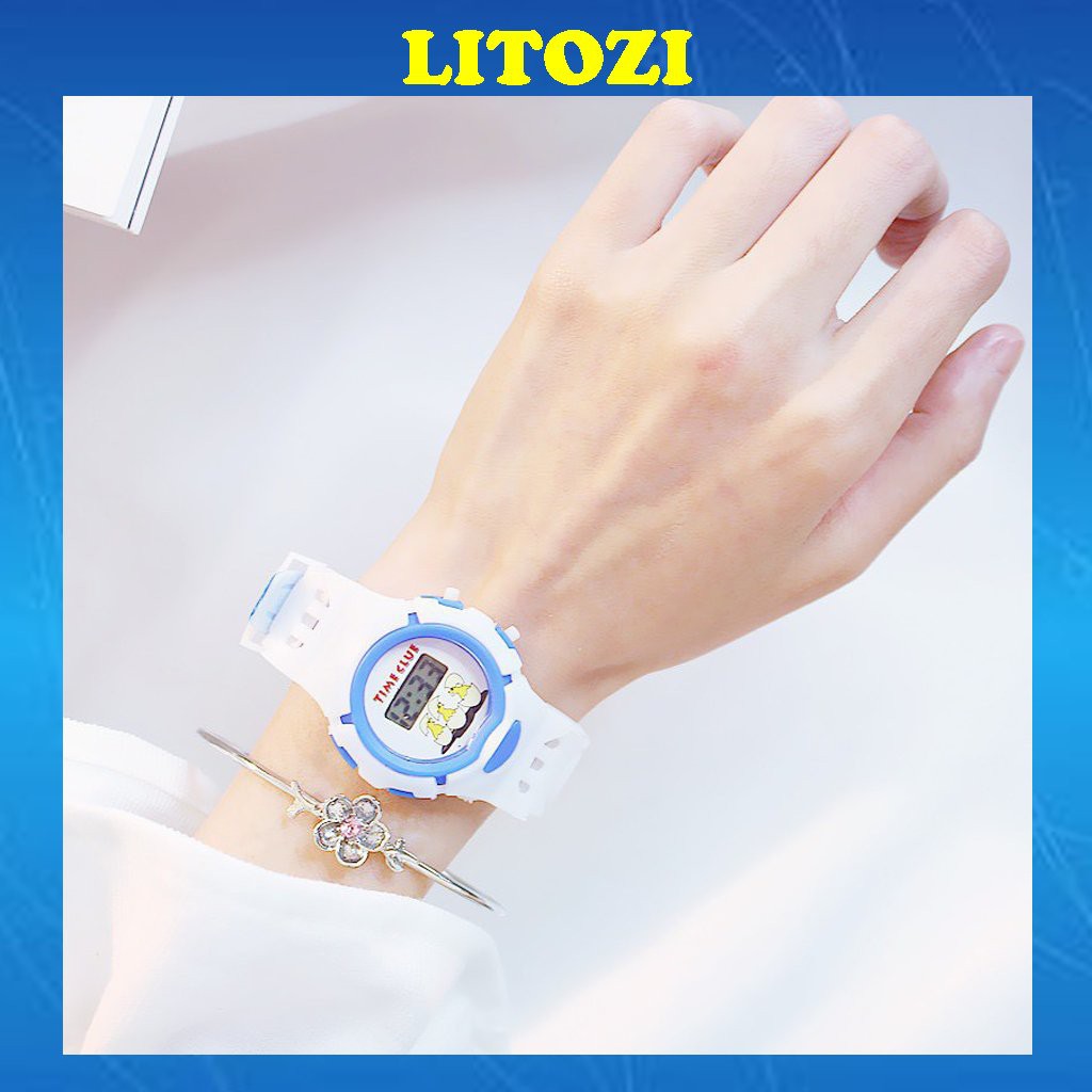 Đồng hồ thời trang nữ candycat điện tử trẻ em cực đáng yêu D91