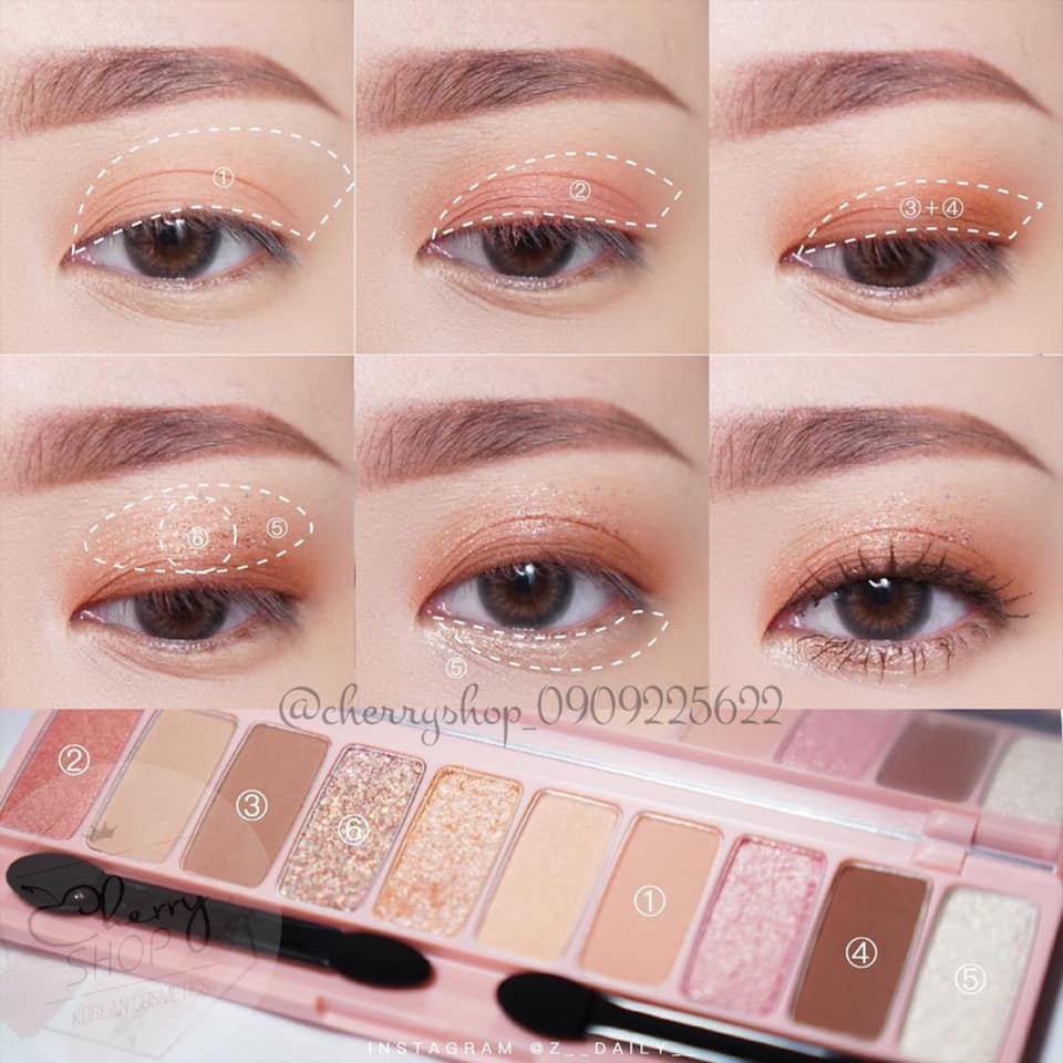 Bảng phấn mắt Play Color Eyes Rose Wine