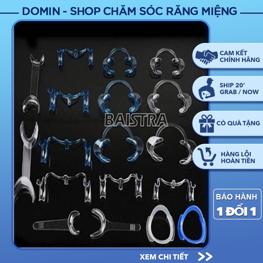  Bộ 18 cái banh miệng chuyên dụng trong nha khoa
