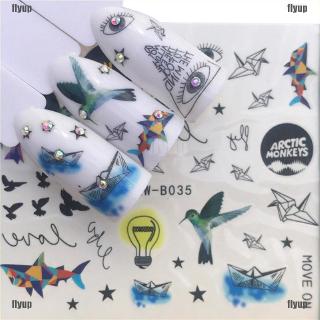 1 Tờ sticker Dán Móng Nghệ Thuật