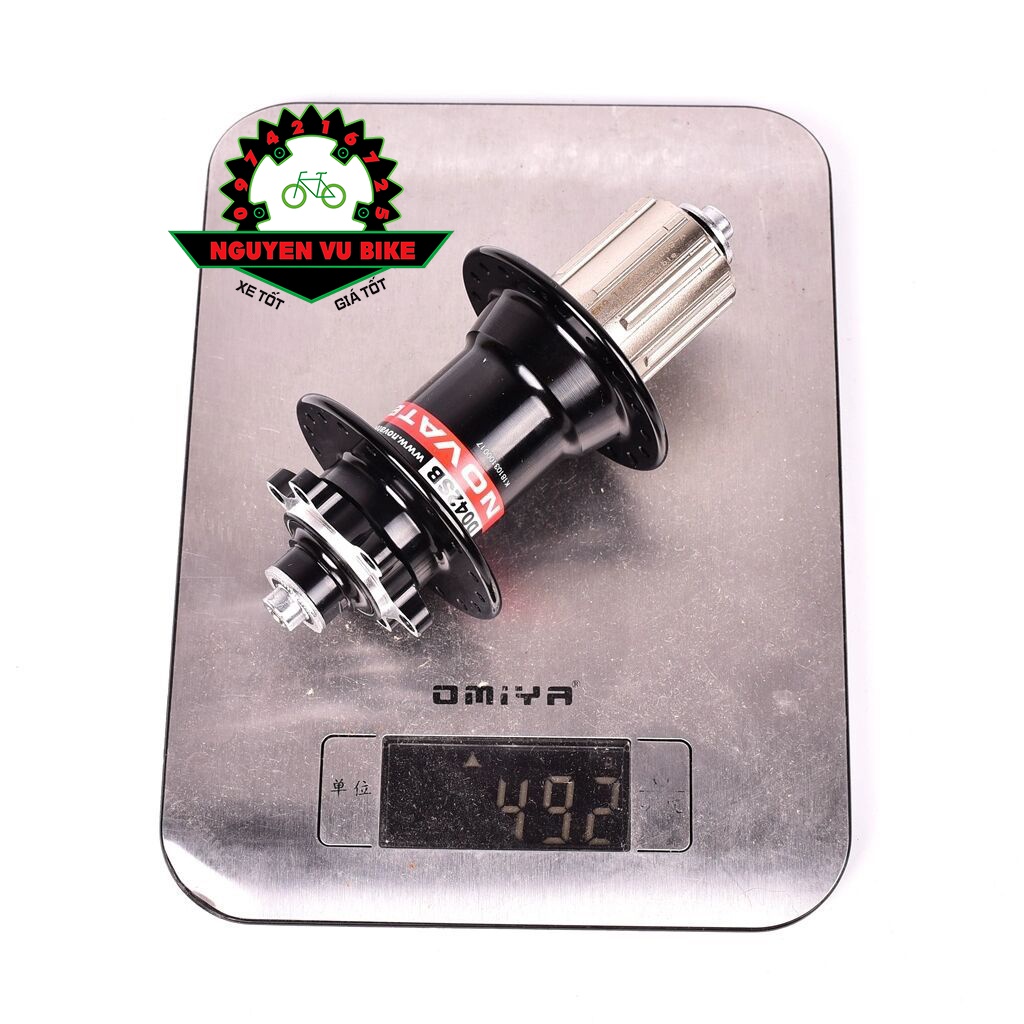 Đùm xe đạp, Moayo xe đạp thể thao Novatec D041SB/D042SB Cối nổ, phanh đĩa 32 lỗ Chính hãng