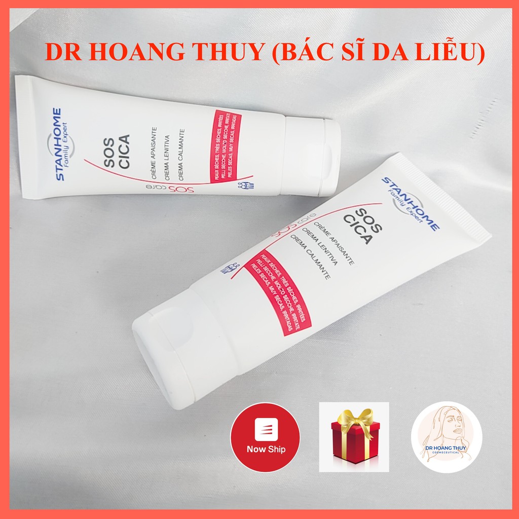 Kem dưỡng phục hồi cho da khô, da nhạy cảm SOS CICA 75ml [mẫu cũ Derma repair 100ml]