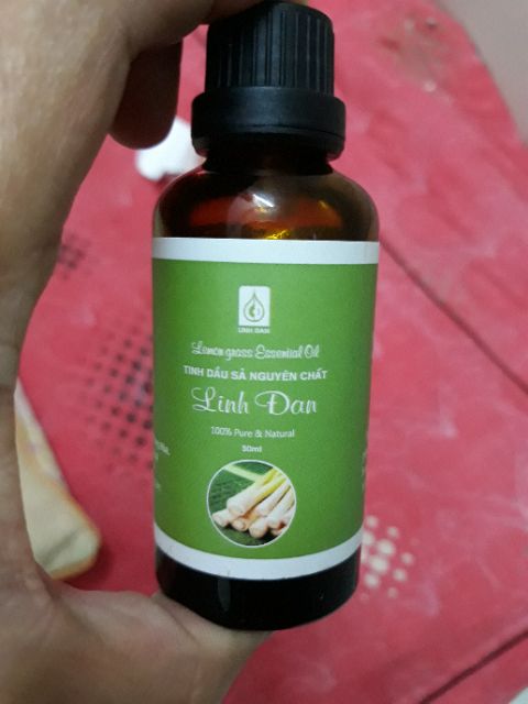 [CHÍNH HIỆU] Tinh dầu sả chanh nguyên chất 100% loại xịn