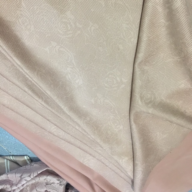 Vải da lộn vân chìm