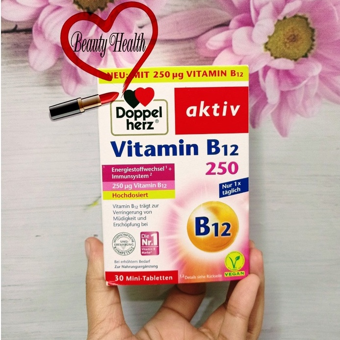Viên uống VITAMIN B12 Phục Hồi Năng Lượng Và Sức Khỏe