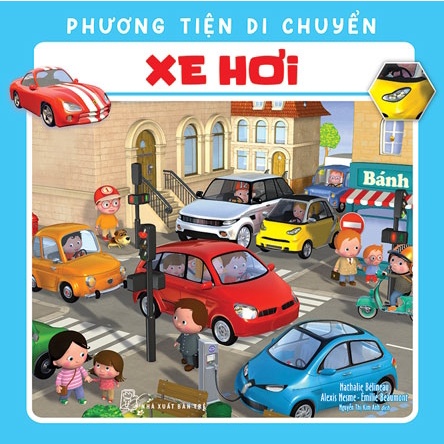 Sách NXB Trẻ Phương tiện di chuyển. Xe hơi