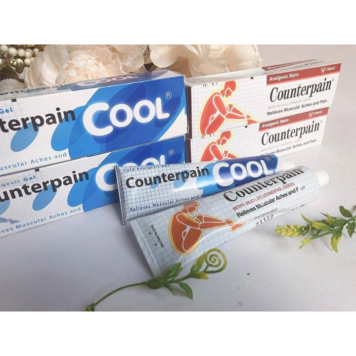 Dầu xoa bóp counterpain nóng &amp; lạnh 60g Thái lan