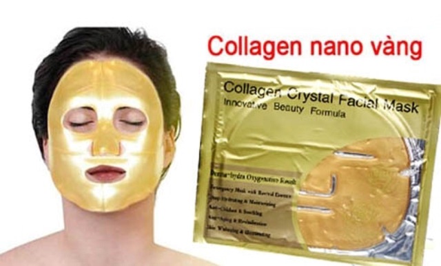 Mặt nạ collagen vàng nano 24k gold premium