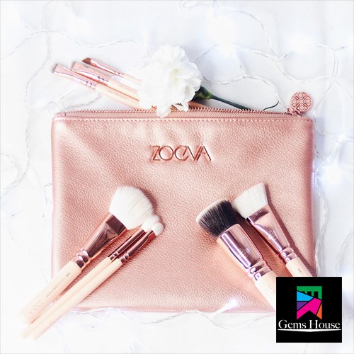 Bộ cọ trang điểm Zoeva 8 cây ROSE GOLDEN LUXURY SET Vol.1 & Vol.2