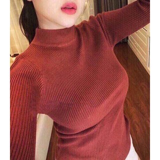ÁO LEN CỔ BA PHÂN ❤️FREESHIP❤️
