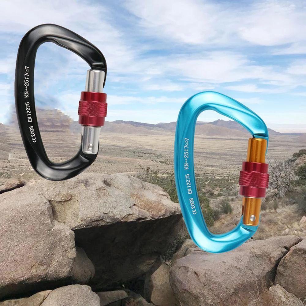 Móc Khóa Carabiner Dùng Leo Núi Chuyên Nghiệp