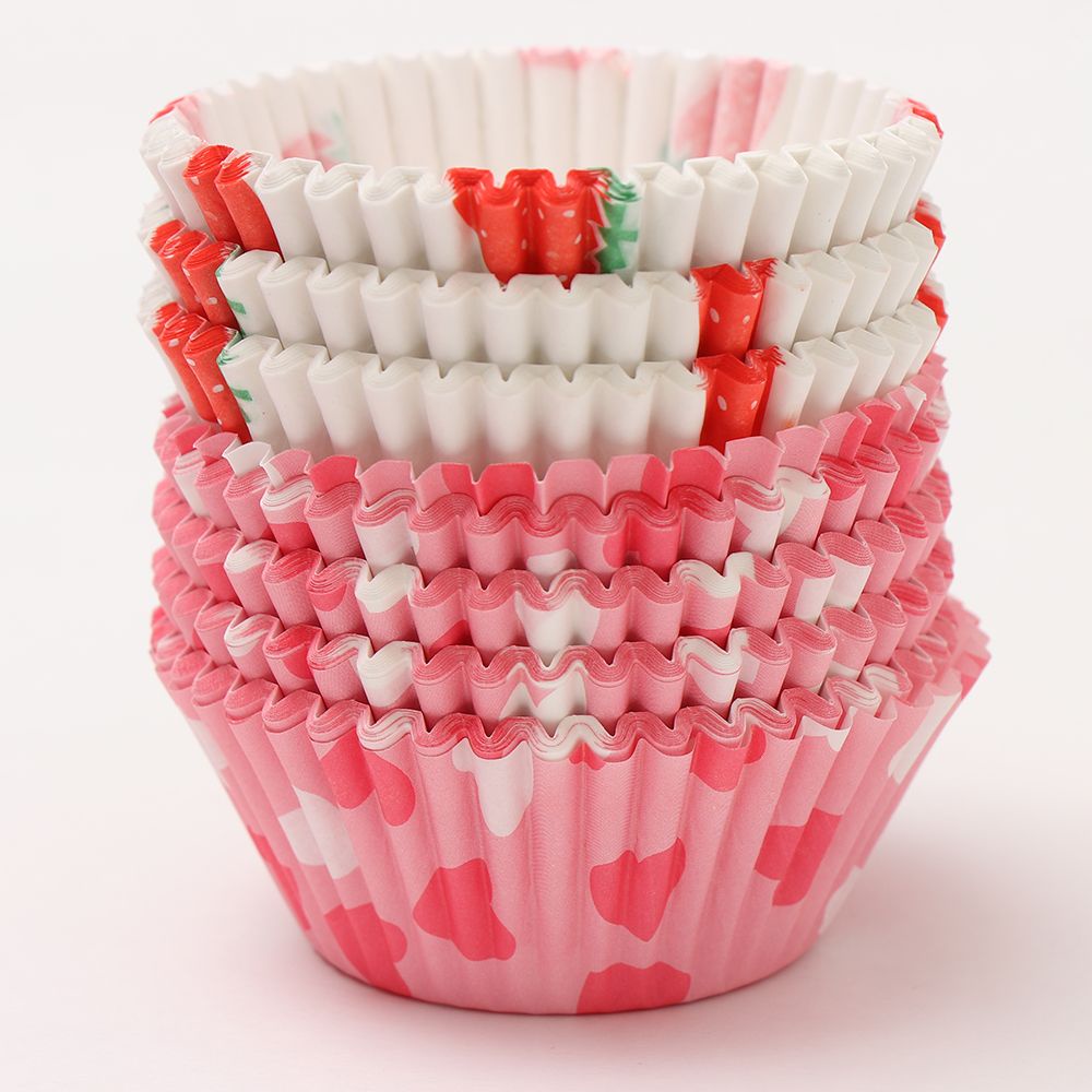 Conopery CONOPERY Set 100 cốc giấy đựng bánh cupcake tiện dụng dành cho nhà bếp