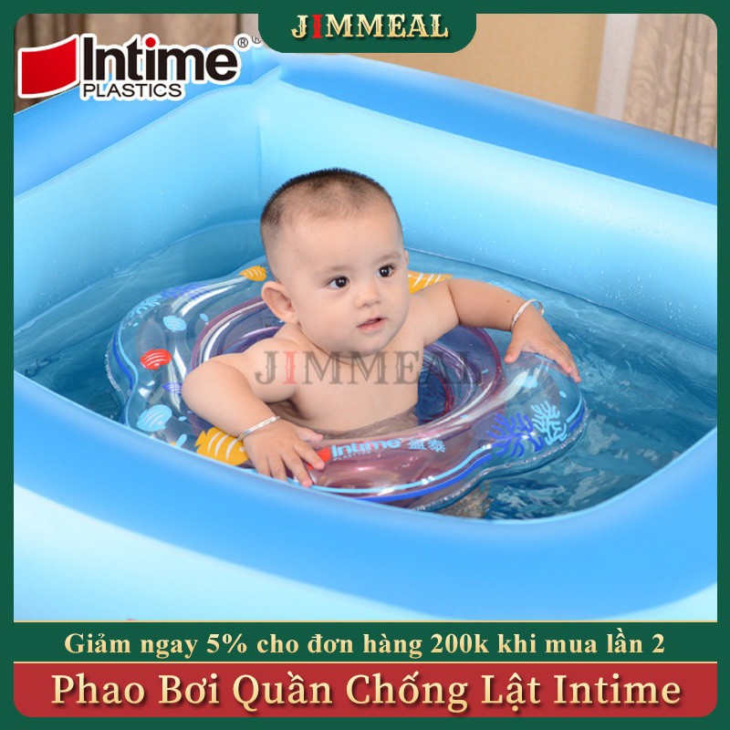 [Chính Hãng] Phao Bơi Chống Lật Cho Bé, Phao Bơi Quần Chống Lật Cho Bé, Phao Bơi Cho Bé INTIME  YT-313