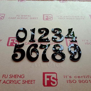 Mica đài loan màu đen loại 1