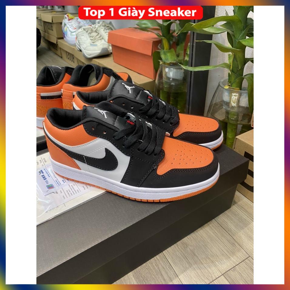 Giày Thể Thao Jordan 1 xanh dương cổ thấp nam nữ hàng cao cấp full box bill  -DT1 -NT95